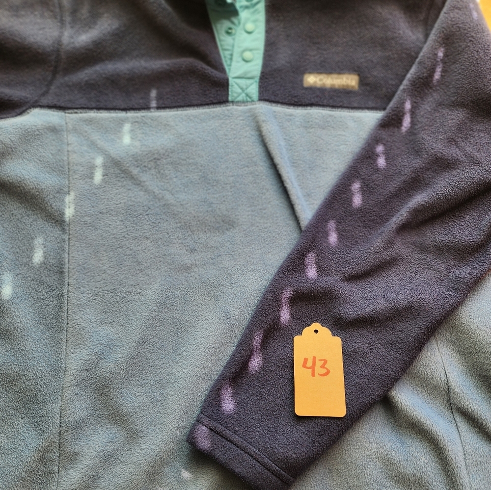 Columbia 1/4 snap Ladies Fleece Pullover size M - Picture 8 of 8